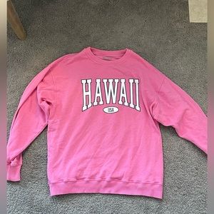 Women’s Pink Hollister Hawaii Crewneck